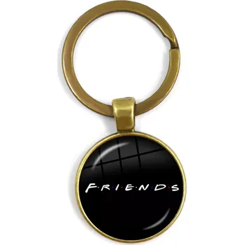 Friends přívěsek na klíče, klíčenka s motivem ze seriálu Přátelé | klíčenka, dárek - 3