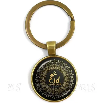 Skleněný přívěsek allah ramadán | klíčenka, šperk - 8