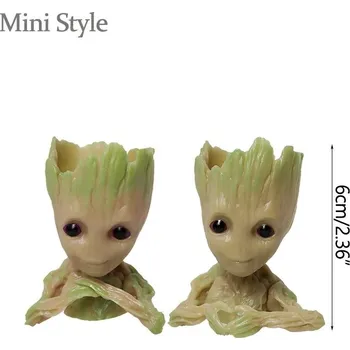 Květináč Květináč ve tvaru groota | domácí dekorace, anime postavička - mini-bc set