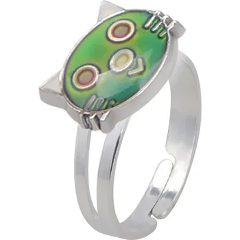 Prsten Prsten srdce měnící barvu podle nálady | náladový prsten, emoční šperk - 14