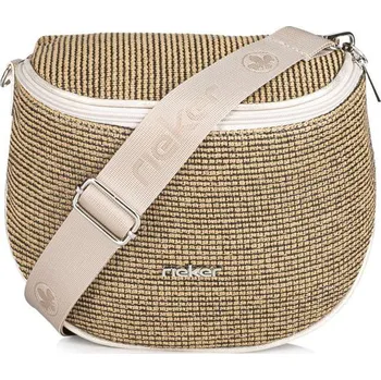 Kabelka Dámská ledvinka RIEKER C1926-148-065 béžová W5 -UNI-