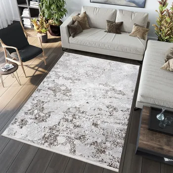 Koberec Moderní koberec SARAH - orient 6 - šedý Rozměr koberce: 80x150 cm