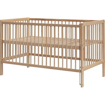 Dětská postýlka Dětská postýlka - Scarlett DOMINIK - přírodní (borovice), stahovací bočnice - 140 x 70 cm