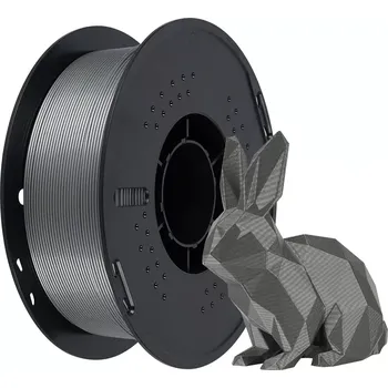 Filament Kingroon PETG 1,75 mm 1 kg | Stříbrná (Kingroon Filament / Tisková struna PETG 1,75 mm 1 kg | Stříbrná)