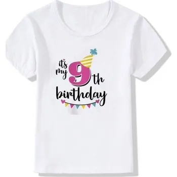 Dívčí tričko Dětské narozeninové tričko 10 H