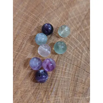 Korálek Minerální korálky Fluorit Ø8 mm