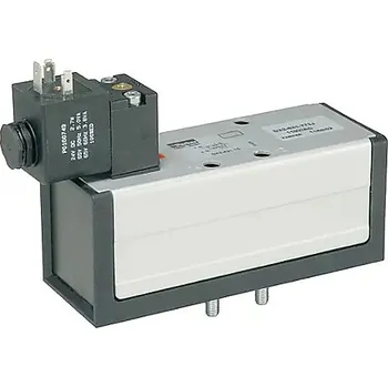 Ventil Pneumatický ventil 5/2 ISOMAX ovládaný elektricky/pružina 24V DC Parker DX3-621-BL49