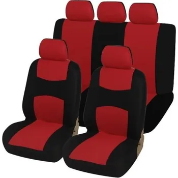 Autopotah Potahy sedadel sada 9 ks červená