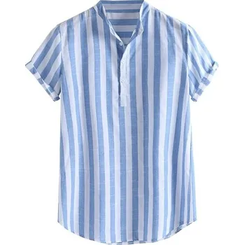 Pánská košile Pánská pruhovaná košile F756 XL