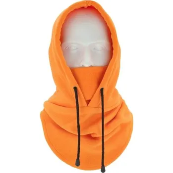 Čepice Unisex zimní kukla oranžová