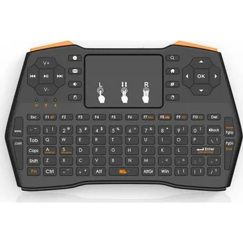 Klávesnice Mini bezdrátová klávesnice s touchpadem K368 1