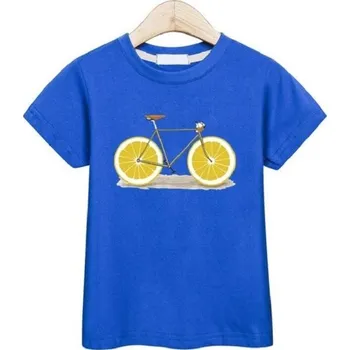 Dětské tričko s kolem modrá 12