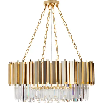 Závěsné svítidlo REA zlaté 80 cm moderní, nastavitelné do obýváku a nad stůl