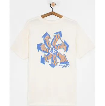 Pánské tričko Volcom Volcom Vortex (off white) M, bílá