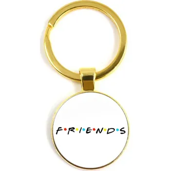 Friends přívěsek na klíče, klíčenka s motivem ze seriálu Přátelé | klíčenka, dárek - 5