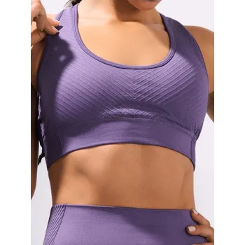 Sinsay - Sportovní top - levandulová - 174GE-04X - 174GE-04X-X_S