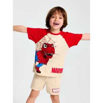 Chlapecké oblečení Sinsay - Žerzejová souprava Spider-Man - červená - 851DW-33X - 851DW-33X-140