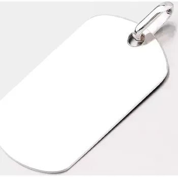 Přívěsek Přívěsek stříbro 925 destička - psí známka P1403574-0009-SLX