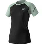 Dynafit ALPINE Pro W S/S TEE black out JADELITE 42; Černá triko + DÁREK DLE VÝBĚRU!