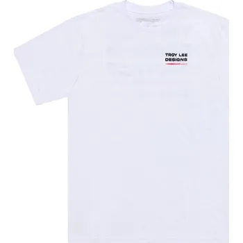 tričko krátký rukáv pánské TROY LEE DESIGNS FACTORY WHITE (70181803) - L