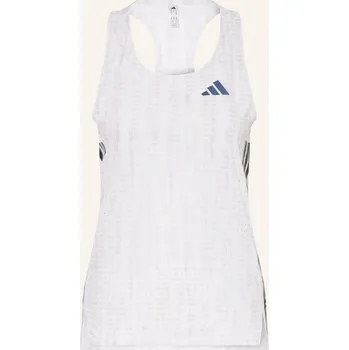 Adidas Dámský Běžecký Top Adizero, bílá / světle šedá, 40