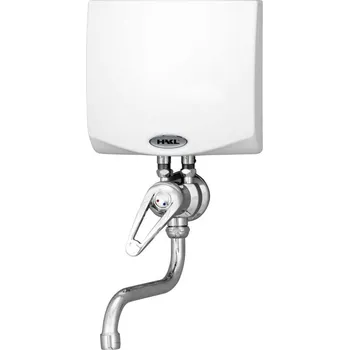 Bojler Hakl MK Průtokový ohřívač s nástěnnou beztlakovou baterií, 5,5kW, 18cm IconicLine , HA20MKSET1155
