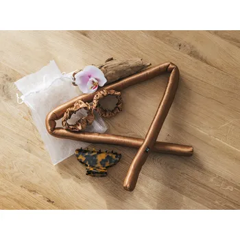 Kosmetická sada Prémiová hedvábná sada pro natočení vlasů, WHITE ORCHID Barva hedvábí: hnědá