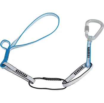 Horolezectví ROCK EMPIRE Smyčka Flexi Chain - pro kotvení a spojování 800 MM MODRÁ
