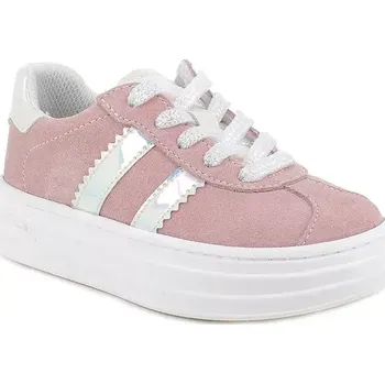 Dívčí tenisky Semišové sneakers boty Primigi růžová barva, PLV 79260 7926044.30.35 39X, EUR 30