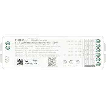 Příslušenství pro LED osvětlení Mi-Light MiBoxer WIFI+RF Matter Přijímač 15A 5v1 pro LED pásky - LED Solution - ML5 - ML5