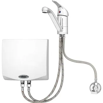 Bojler Hakl MK Průtokový ohřívač se stojánkovou beztlakovou baterií, 5,5kW, 16cm IconicLine , HA33MKSET1155