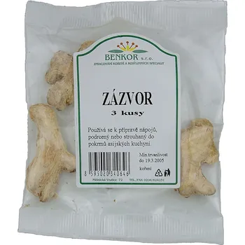 Koření Zázvor celý 3ks