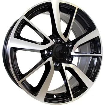 Alu kolo Alu kola Racing Line BY131, 18x7.5 5x114.3 ET40, černá + leštění