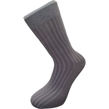 Pánské ponožky Pesail Zdravotní ponožky bambusové barva Šedá 43-47