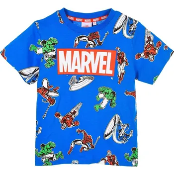 Marvel a DC TRIČKO MARVEL (modré) Velikost: 104