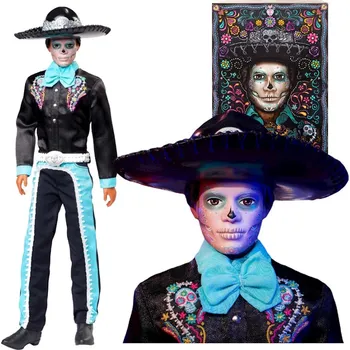Barbie Dia de Muertos Sběratelská panenka Ken HRM73