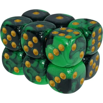 Příslušenství k deskovým hrám imago Sada šestistěnných kostek - Sherwood (6 ks)
