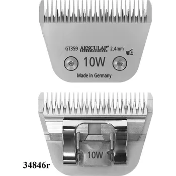 strojek na stříhání srsti Hlava stříhací SnapOn pro strojky Aesculap - č. 10W - GT359 / délka střihu 2,4 mm