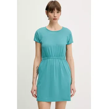Dámské šaty Sportovní šaty Columbia Chill River zelená barva, mini, 2126072 67X, vel. XS
