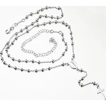 Šperk Náhrdelník stříbro 925 růženec N1902935-1304-SLX délka 55 cm