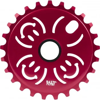 Převodník na kolo BMX převodník Rant H.A.B.D. červená 25T