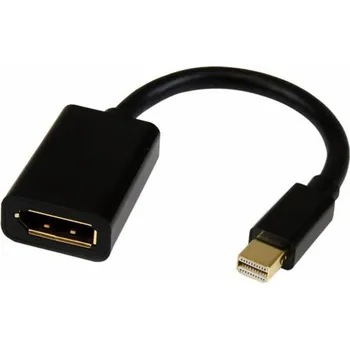 Video kabel StarTech DisplayPort Mini - DisplayPort AV adaptér černý (MDP2DPMF6IN)