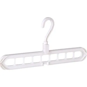 Věšák Multifunkční ramínko bílá 1 ks
