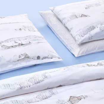 Povlečení Povlečení White Season od Christian Fischbacher Rozměry: Povlak na polštář 40 x 40 cm, Typ zapínání: Zip