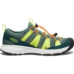Dětské tenisky KEEN MOTOZOA SNEAKER YOUTH sea moss/scarlet ibis - 39