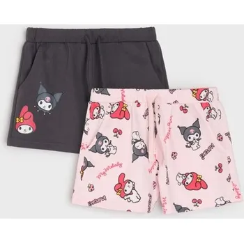 Sinsay - Sada 2 kraťas Kuromi - vícebarevná - 780EV-MLC - 780EV-MLC-116