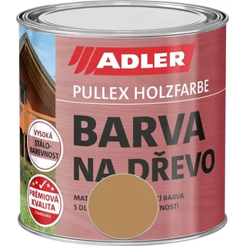 barva a nátěr na dřevo Adler Pullex Barva na dřevo, okrová, matná, 0,75 l 445110417907