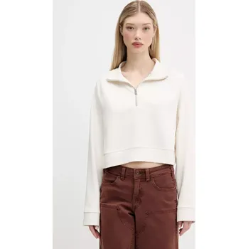 Dámská mikina Bavlněná mikina Hugo Blue 50537102 bílá 00X, vel. S