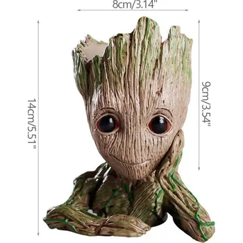 Květináč Groot květináč, stojánek na tužky | figurka, květináč - naslouchání