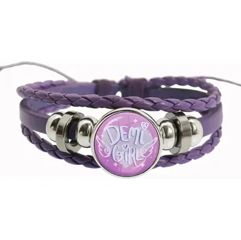 Náramek Duhový fialový náramek přátelství, lgbt motiv | náramek, šperk - 29